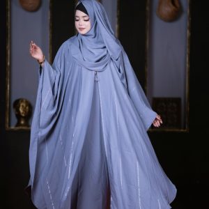 এস  কালার আবায়া বোরকা হিজাবসহ